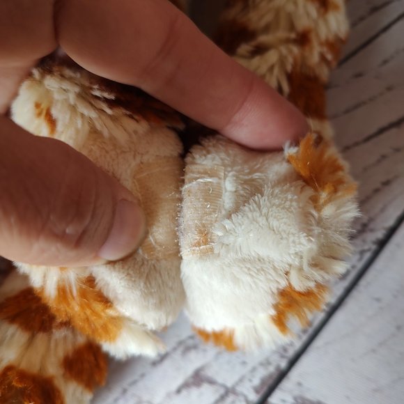 Adventure Planet Hanging Giraffe Brown 17 Inch Plush Stuffed Animal hook loop - Picture 4 of 8